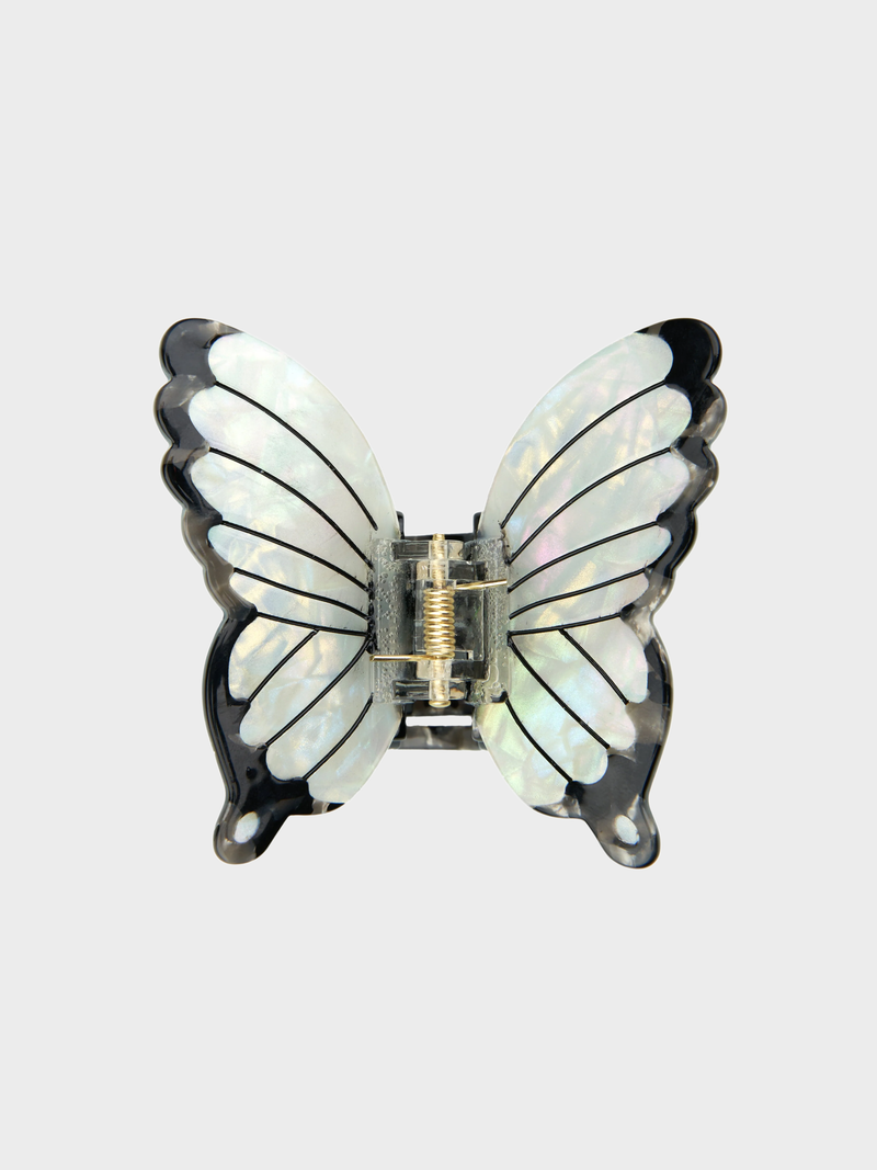 CouCou Suzette White Butterfly Hair Claw - SPANGE