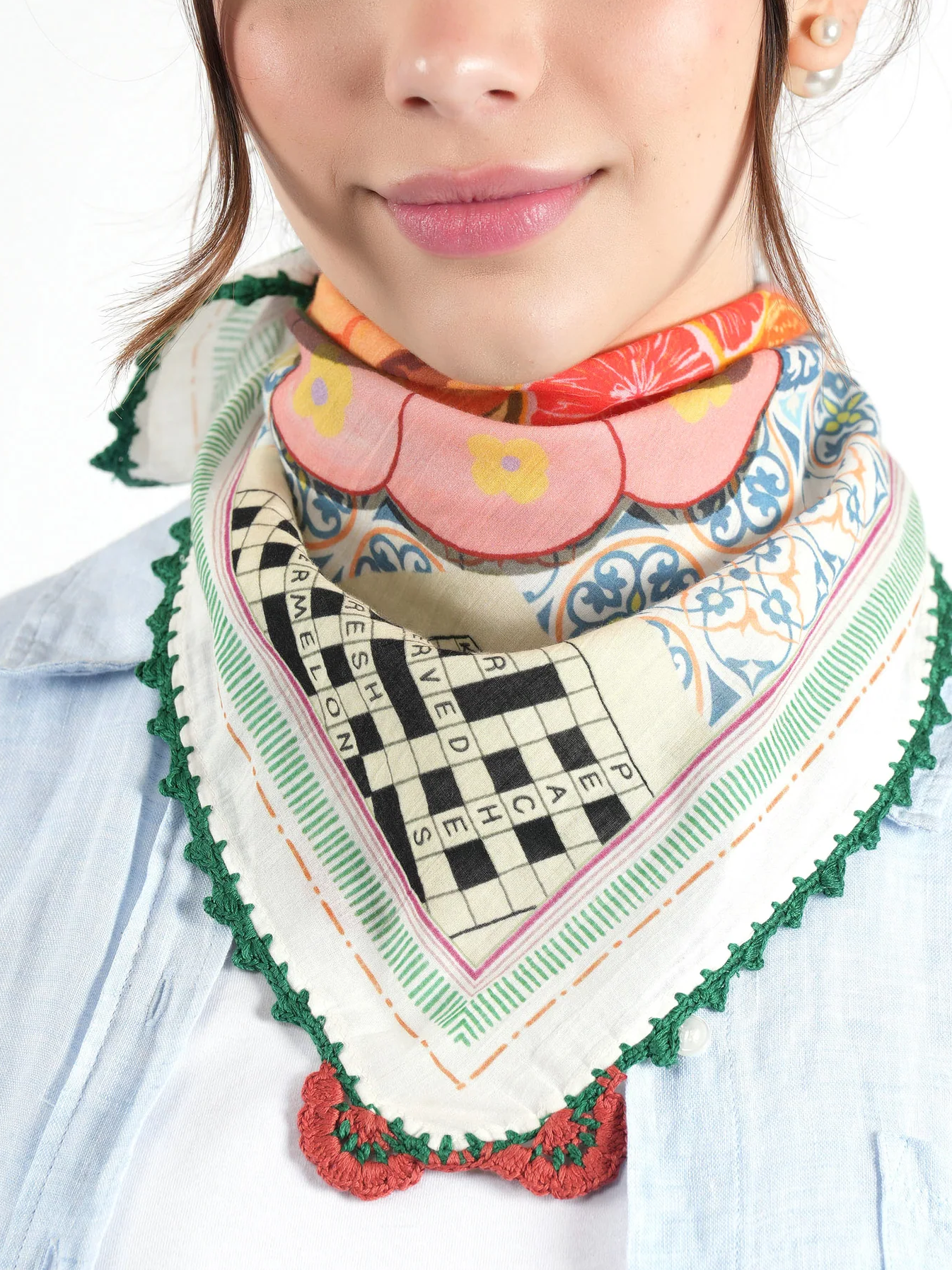 Dolce Tavola Bandana - Light Olive