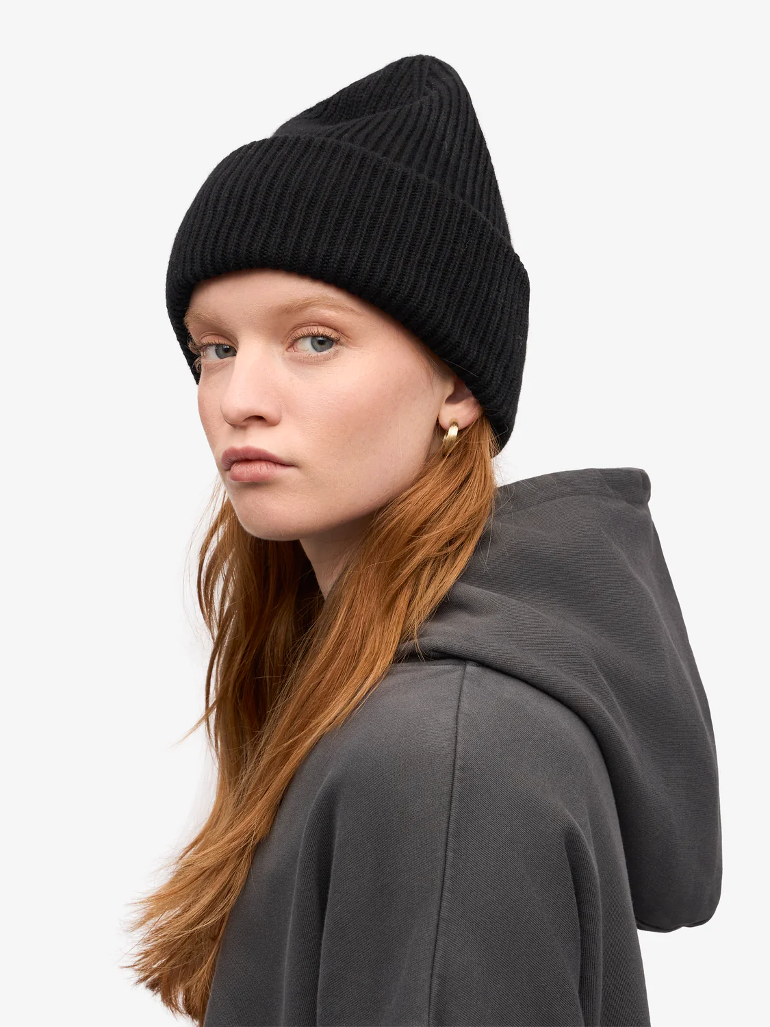 COLORFUL STANDARD Merino Wool Hat - Deep Black