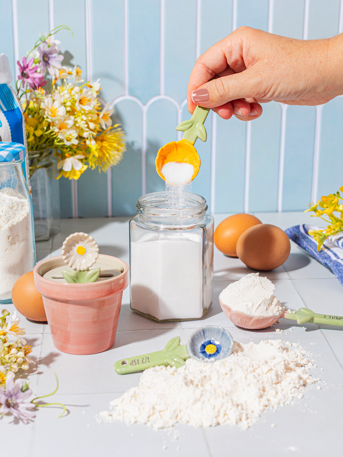 Flower Pot Measuring Spoons