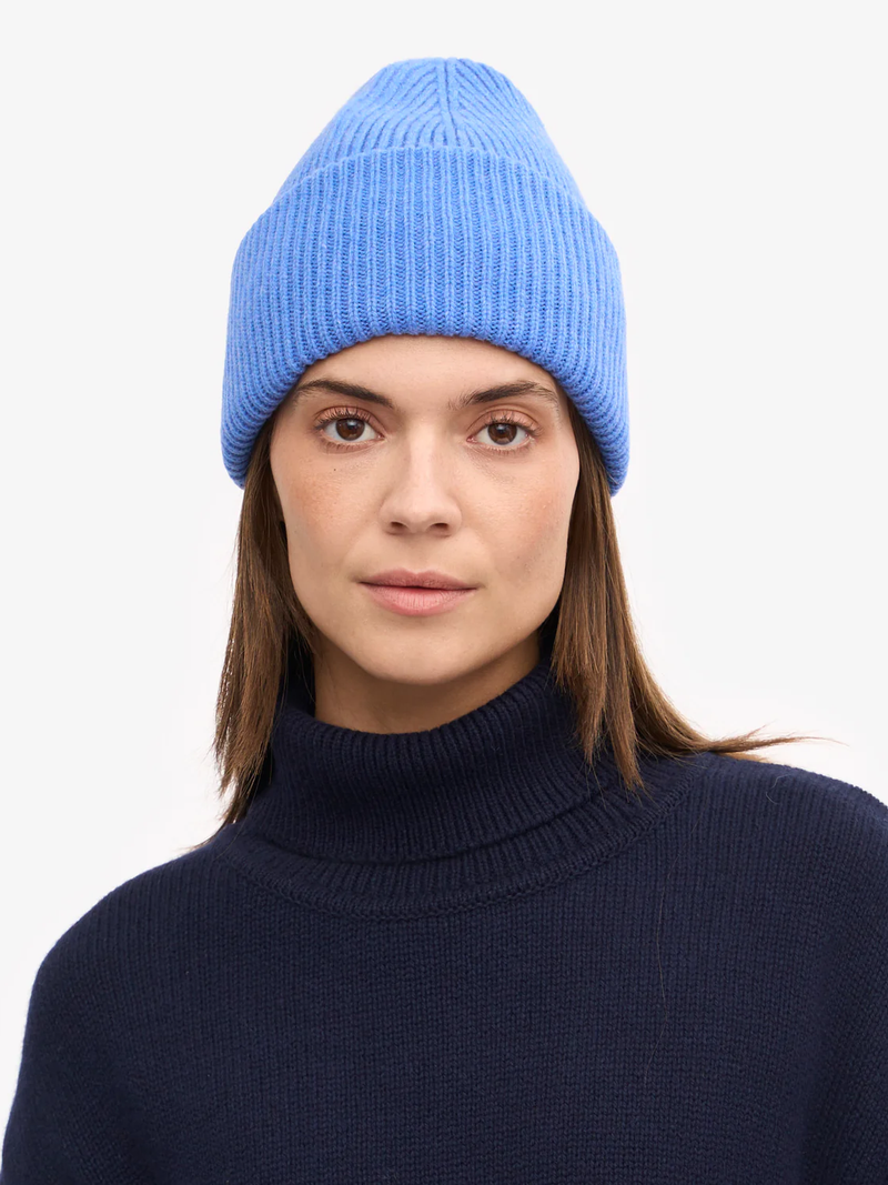 COLORFUL STANDARD Merino Wool Hat - Pacific Blue
