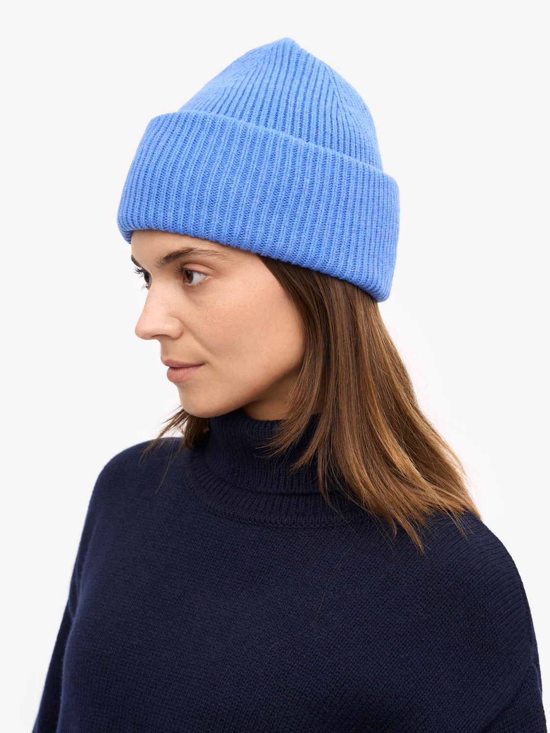 COLORFUL STANDARD Merino Wool Hat - Pacific Blue