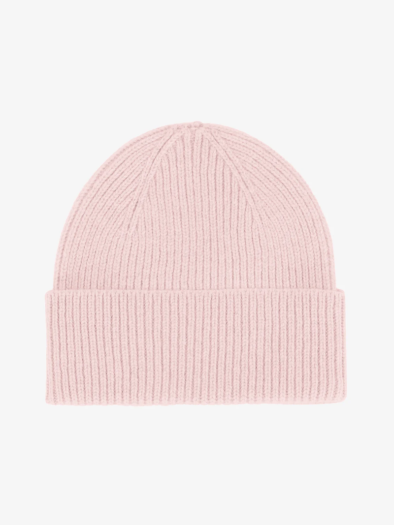 COLORFUL STANDARD Merino Wool Beanie - Faded Pink