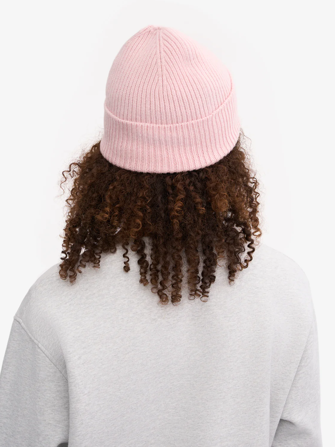 COLORFUL STANDARD Merino Wool Beanie - Faded Pink