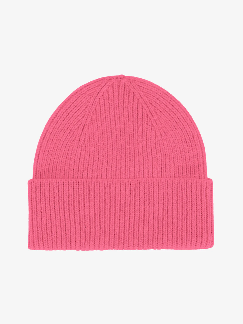 COLORFUL STANDARD Merino Wool Beanie - Bubblegum Pink