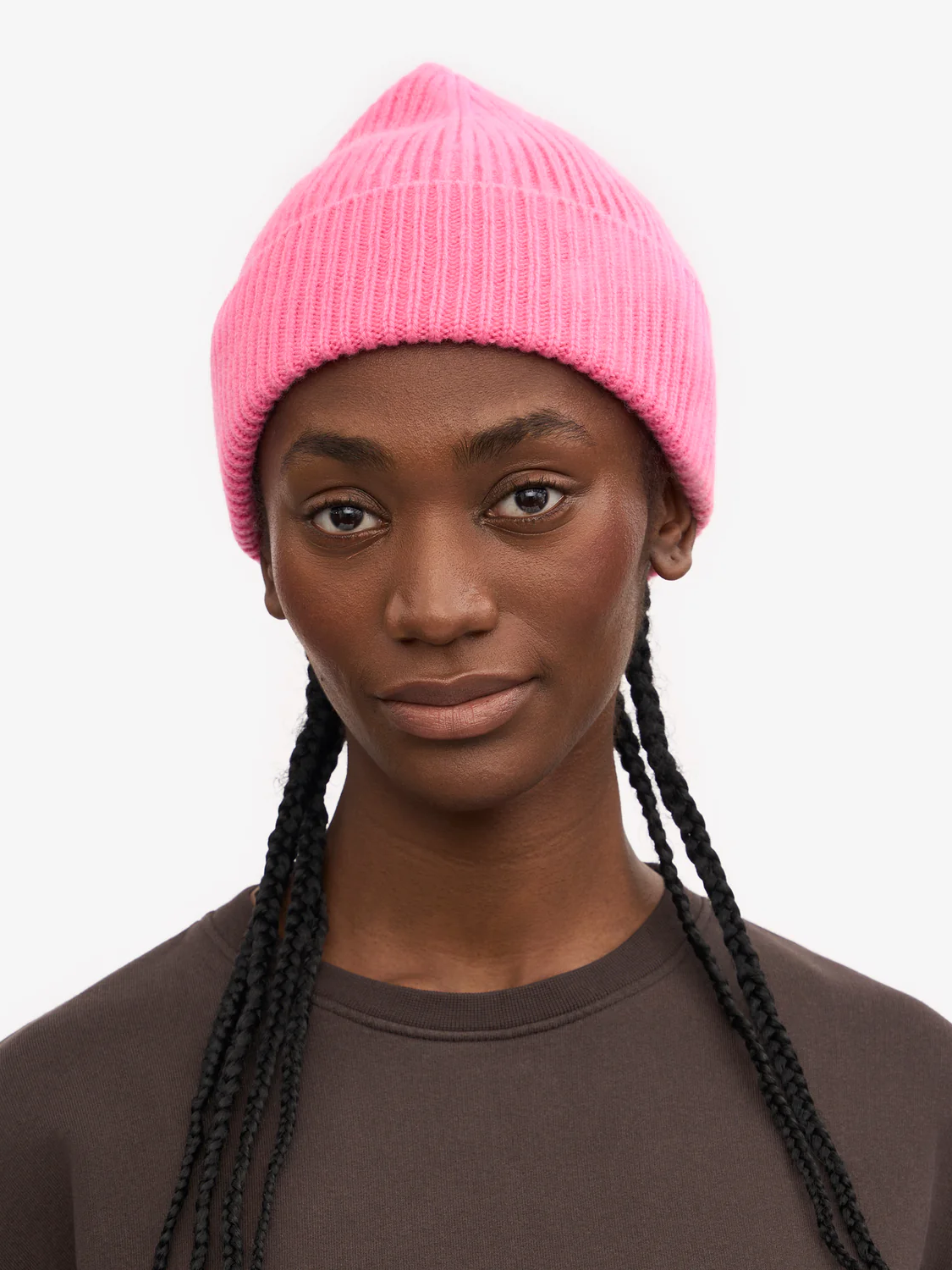 COLORFUL STANDARD Merino Wool Beanie - Bubblegum Pink