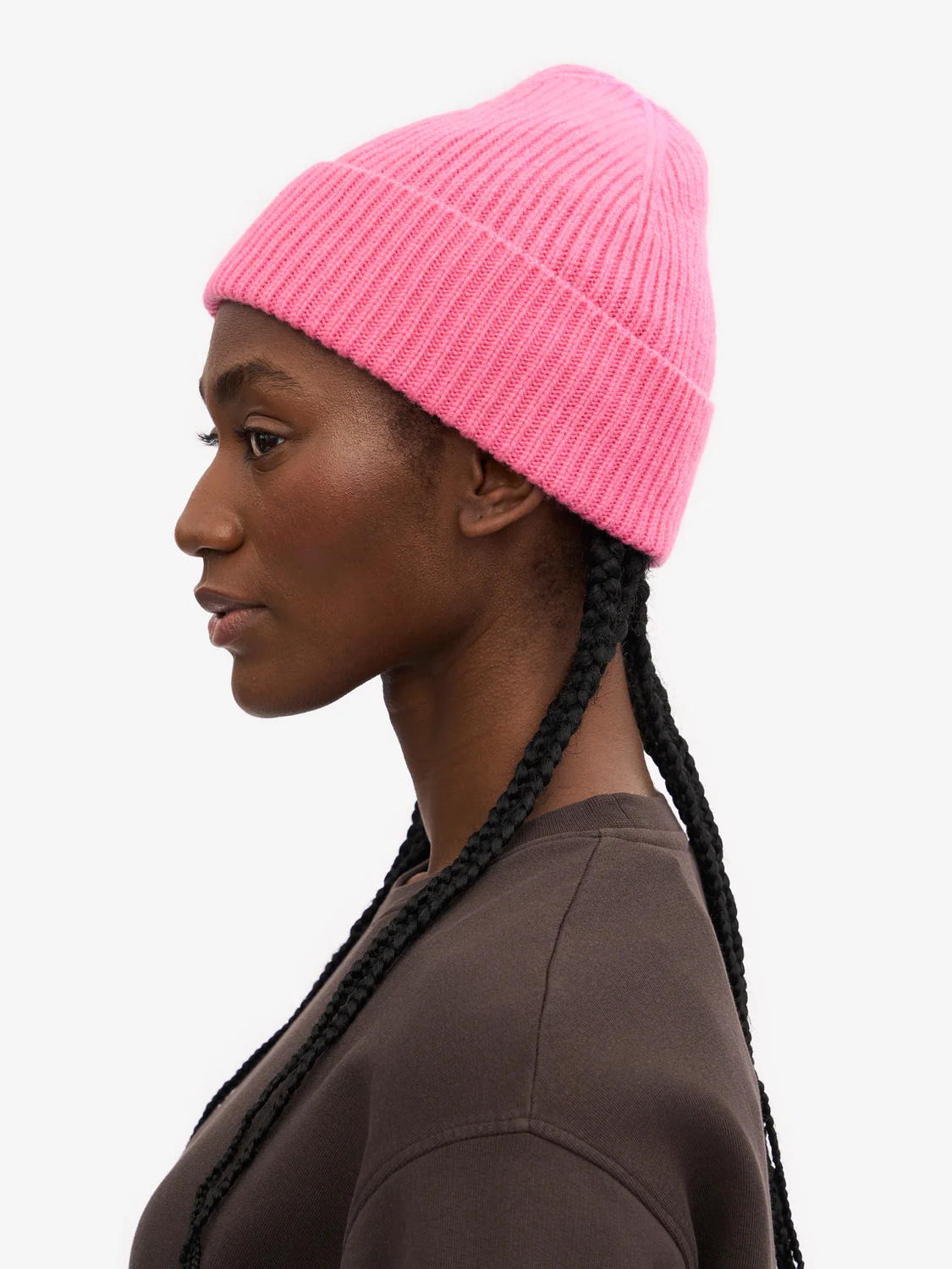 COLORFUL STANDARD Merino Wool Beanie - Bubblegum Pink