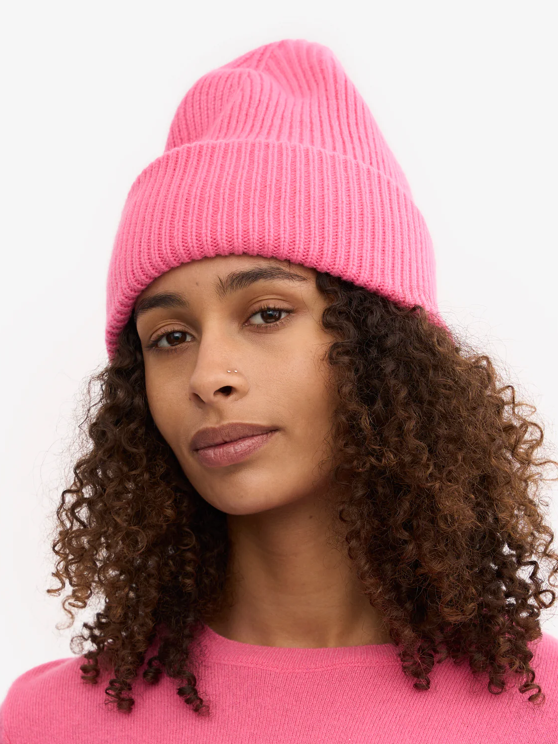 COLORFUL STANDARD Merino Wool Hat - Bubblegum Pink