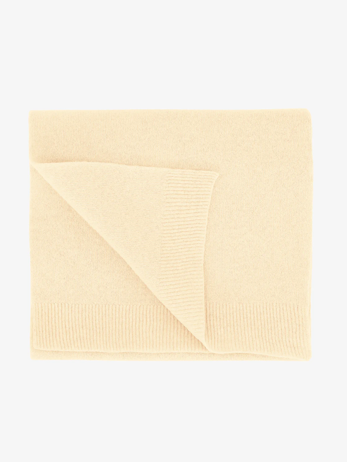 COLORFUL STANDARD Merino Wool Scarf - Soft Yellow