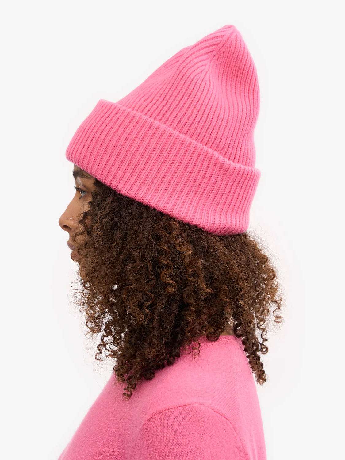 COLORFUL STANDARD Merino Wool Hat - Bubblegum Pink