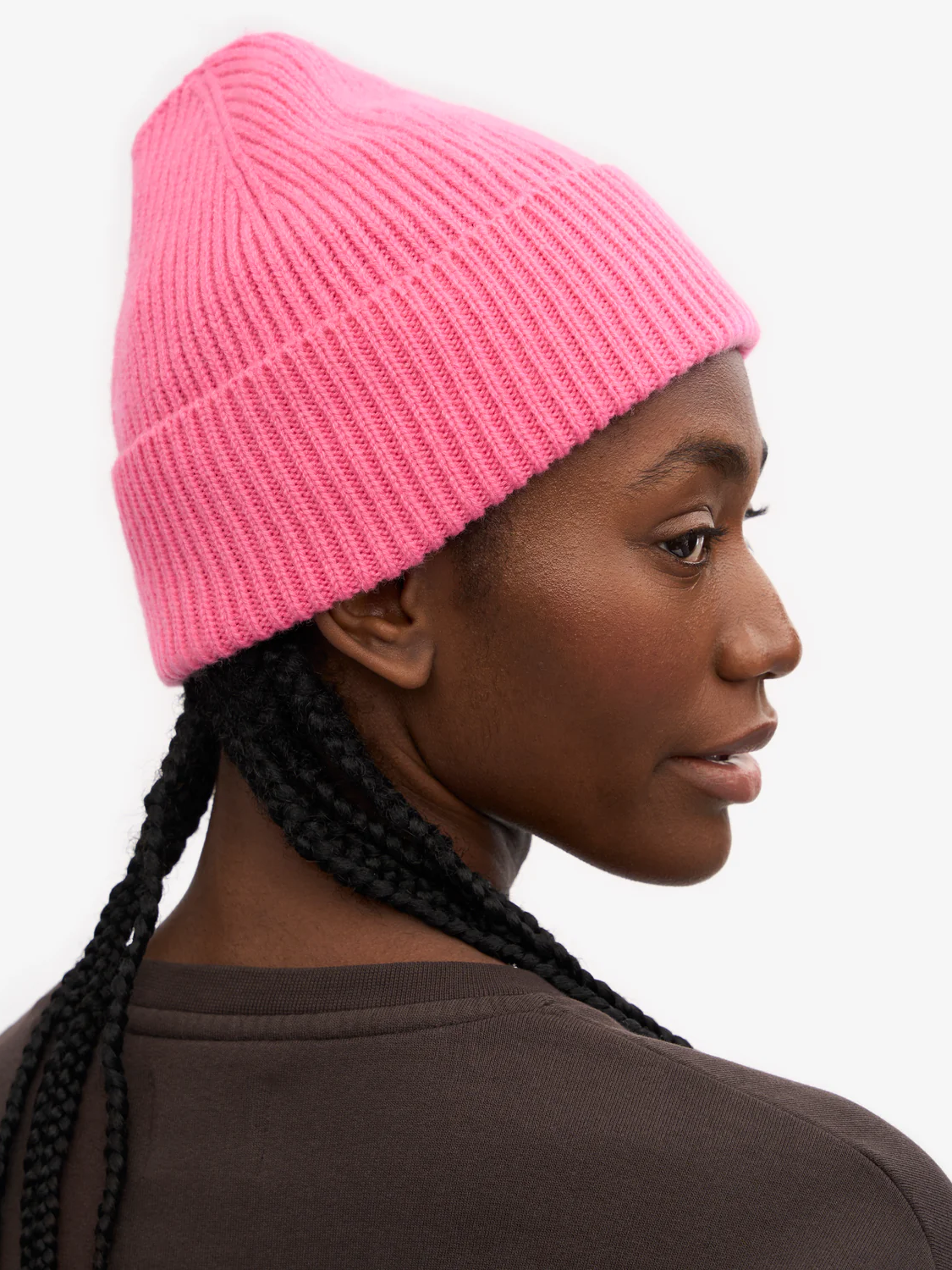 COLORFUL STANDARD Merino Wool Beanie - Bubblegum Pink