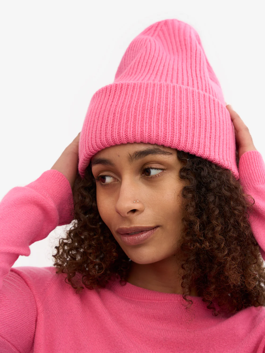 COLORFUL STANDARD Merino Wool Hat - Bubblegum Pink