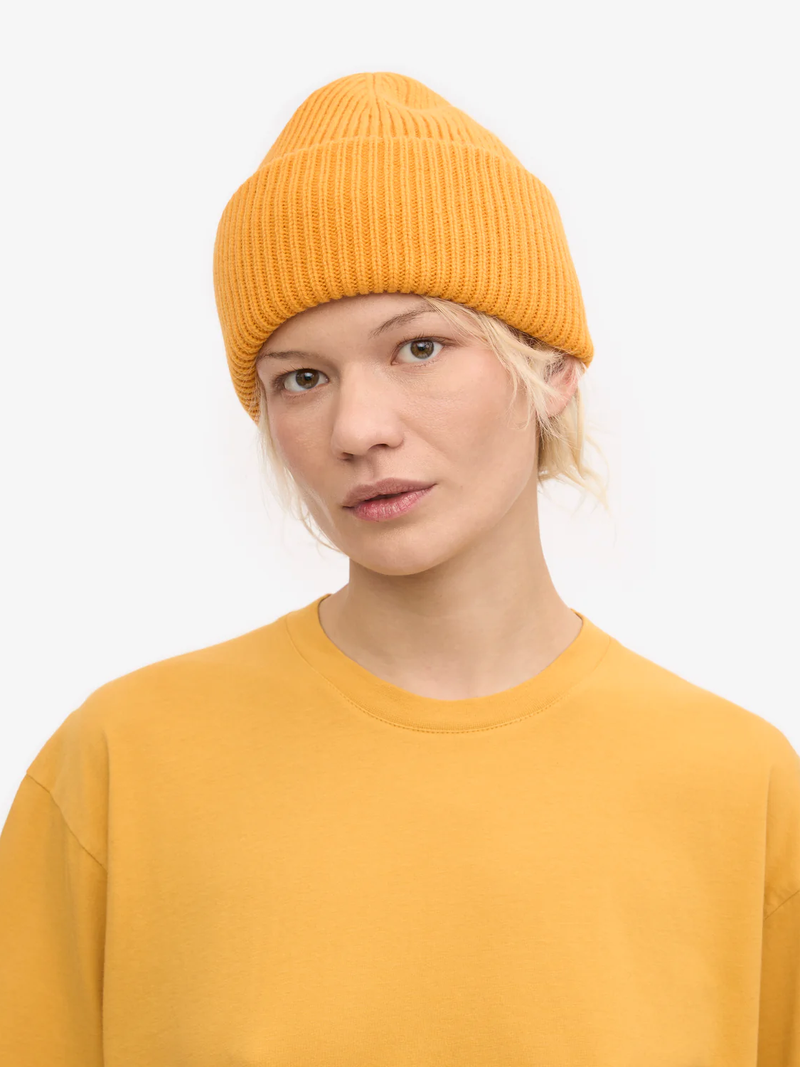 COLORFUL STANDARD Merino Wool Hat - Burned Yellow