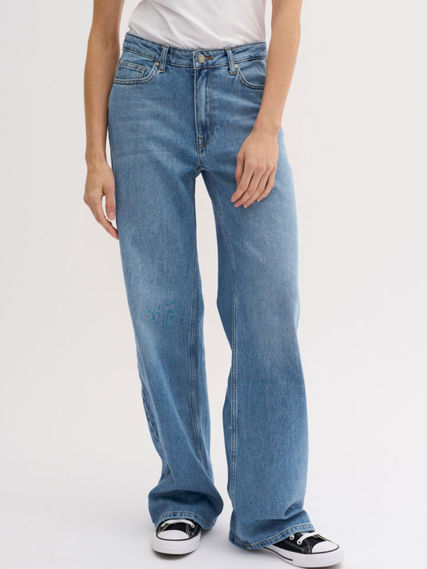 MY ESSENTIAL WARDROBE The Louis 139 High Wide - Medium Blue / 26 / 32 - Hose