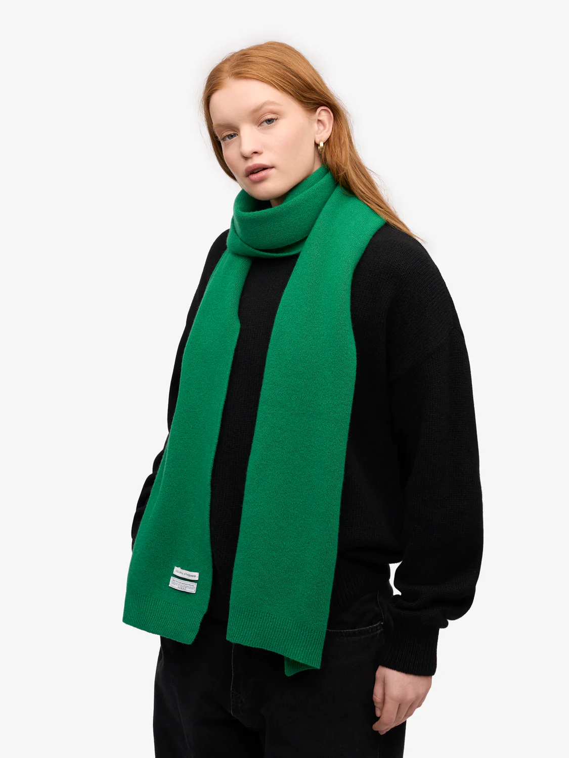 COLORFUL STANDARD Merino Wool Scarf - Kelly Green