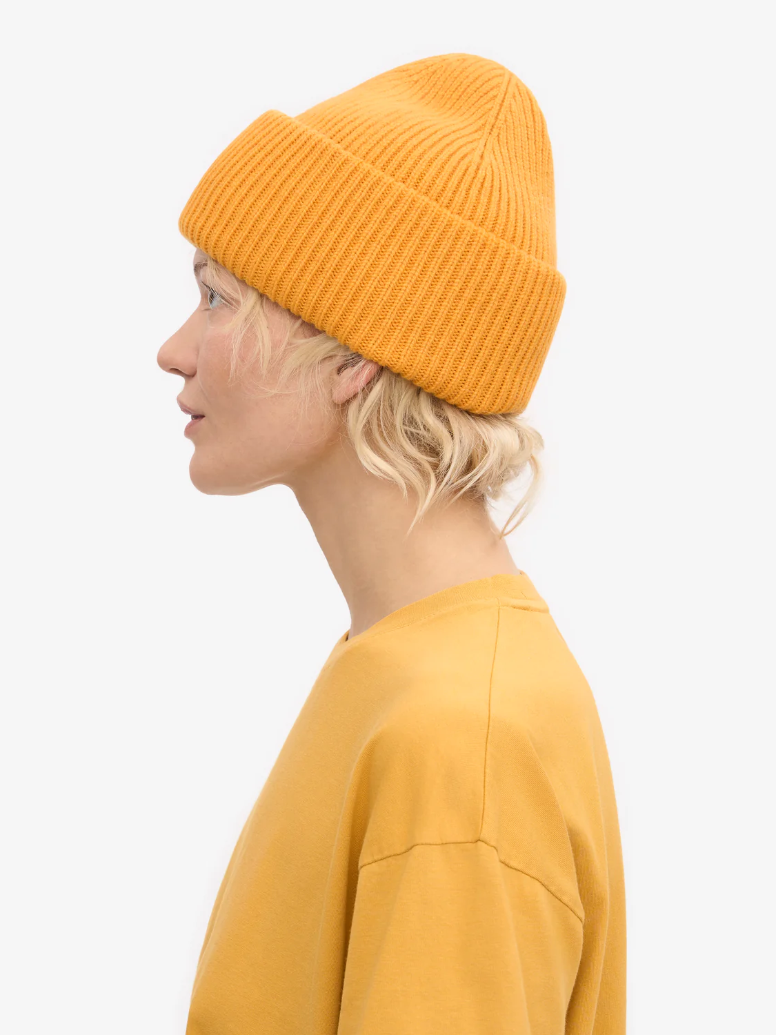 COLORFUL STANDARD Merino Wool Hat - Burned Yellow