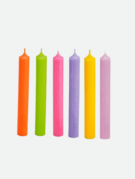 Simple Colorful Candles