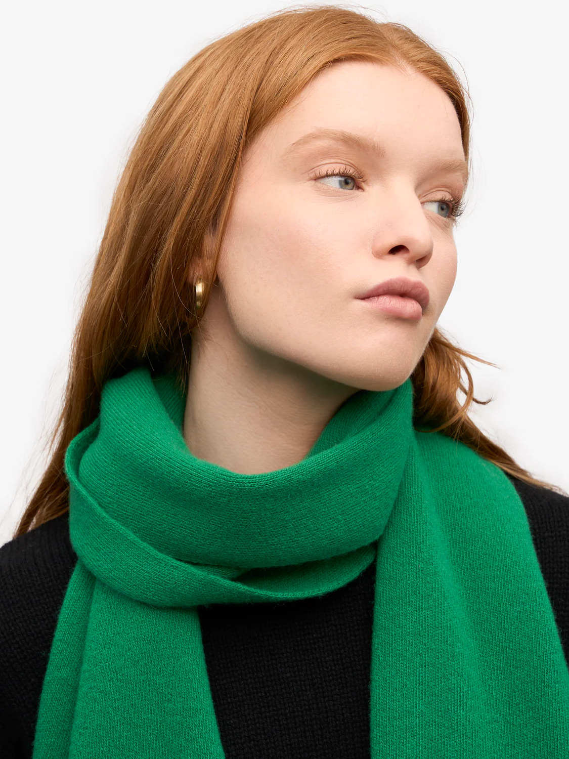 COLORFUL STANDARD Merino Wool Scarf - Kelly Green