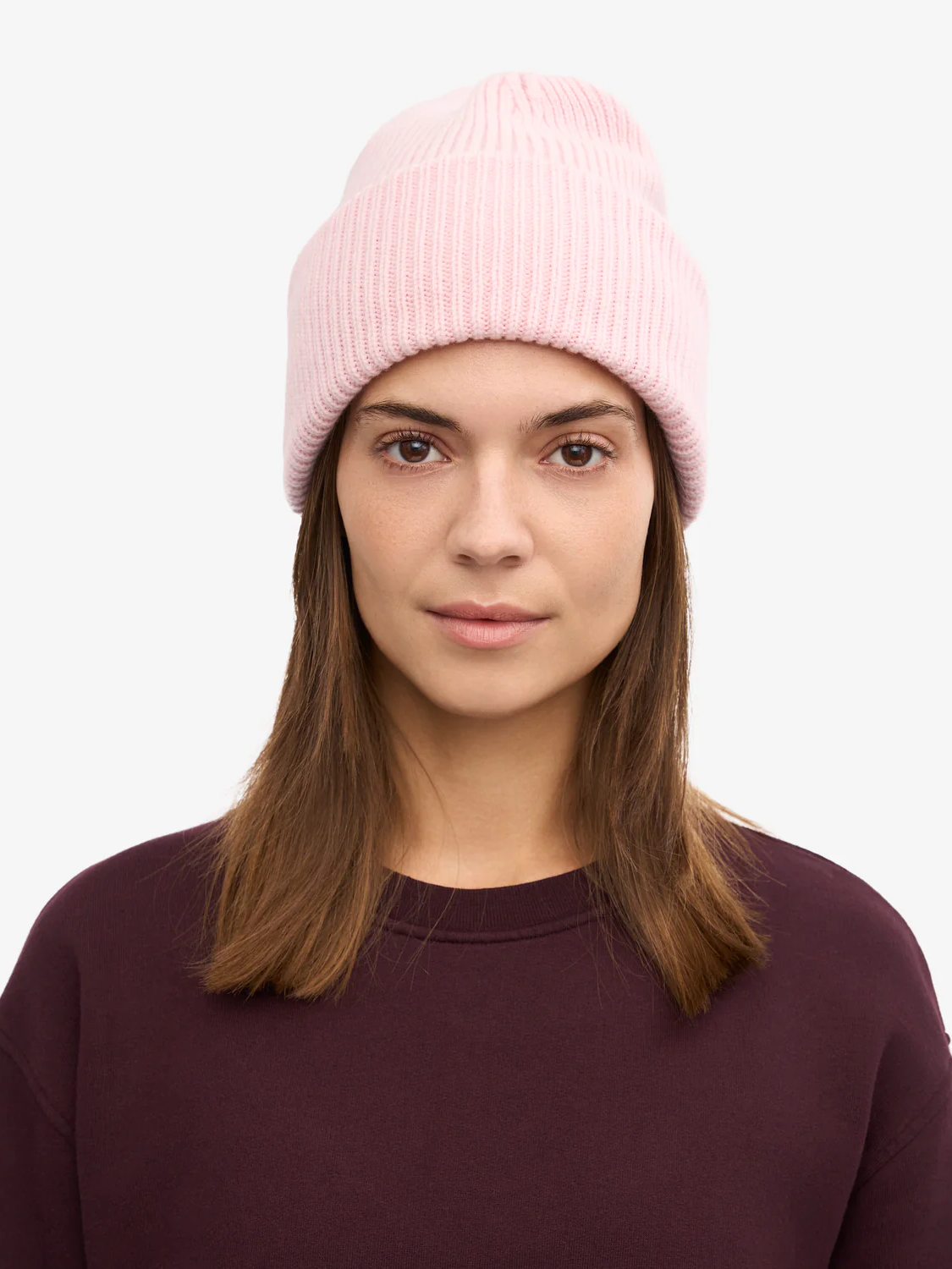 COLORFUL STANDARD Merino Wool Hat - Faded Pink