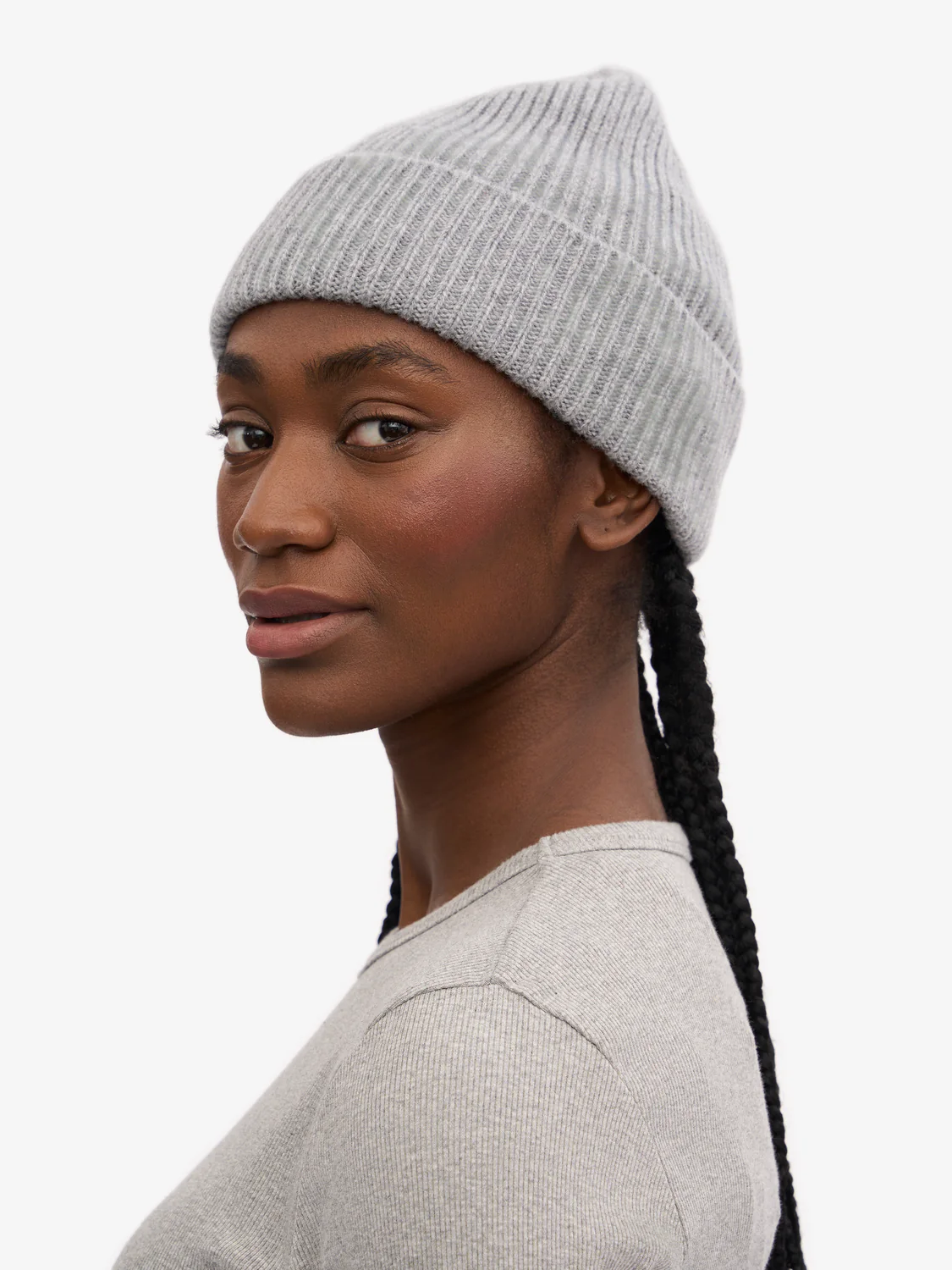 COLORFUL STANDARD Merino Wool Beanie - Heather Grey