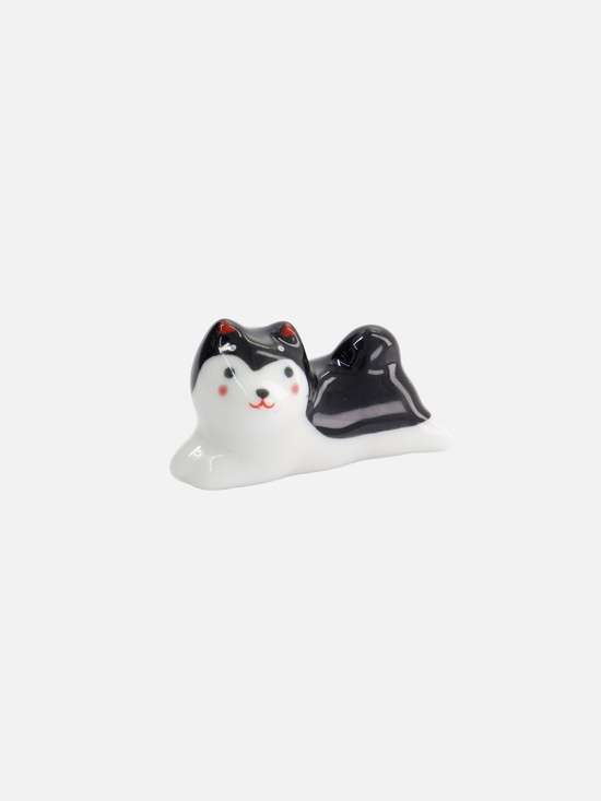 Chopstick Rest Shiba - Black - Essstäbchenhalter