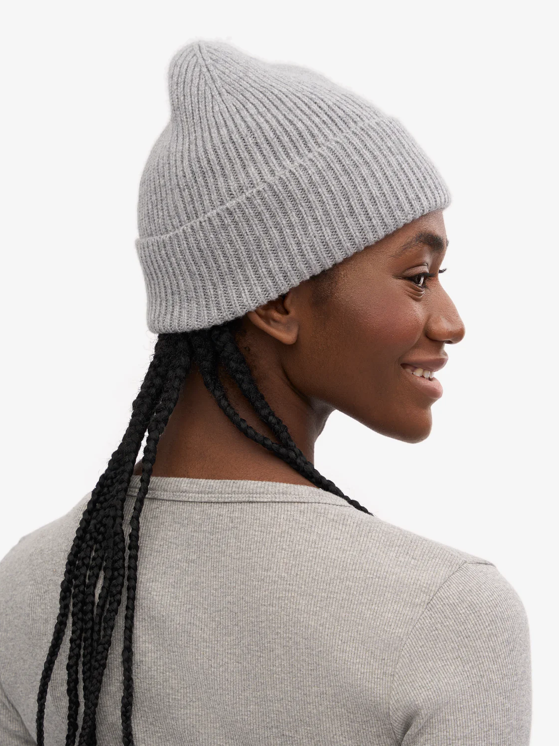 COLORFUL STANDARD Merino Wool Beanie - Heather Grey