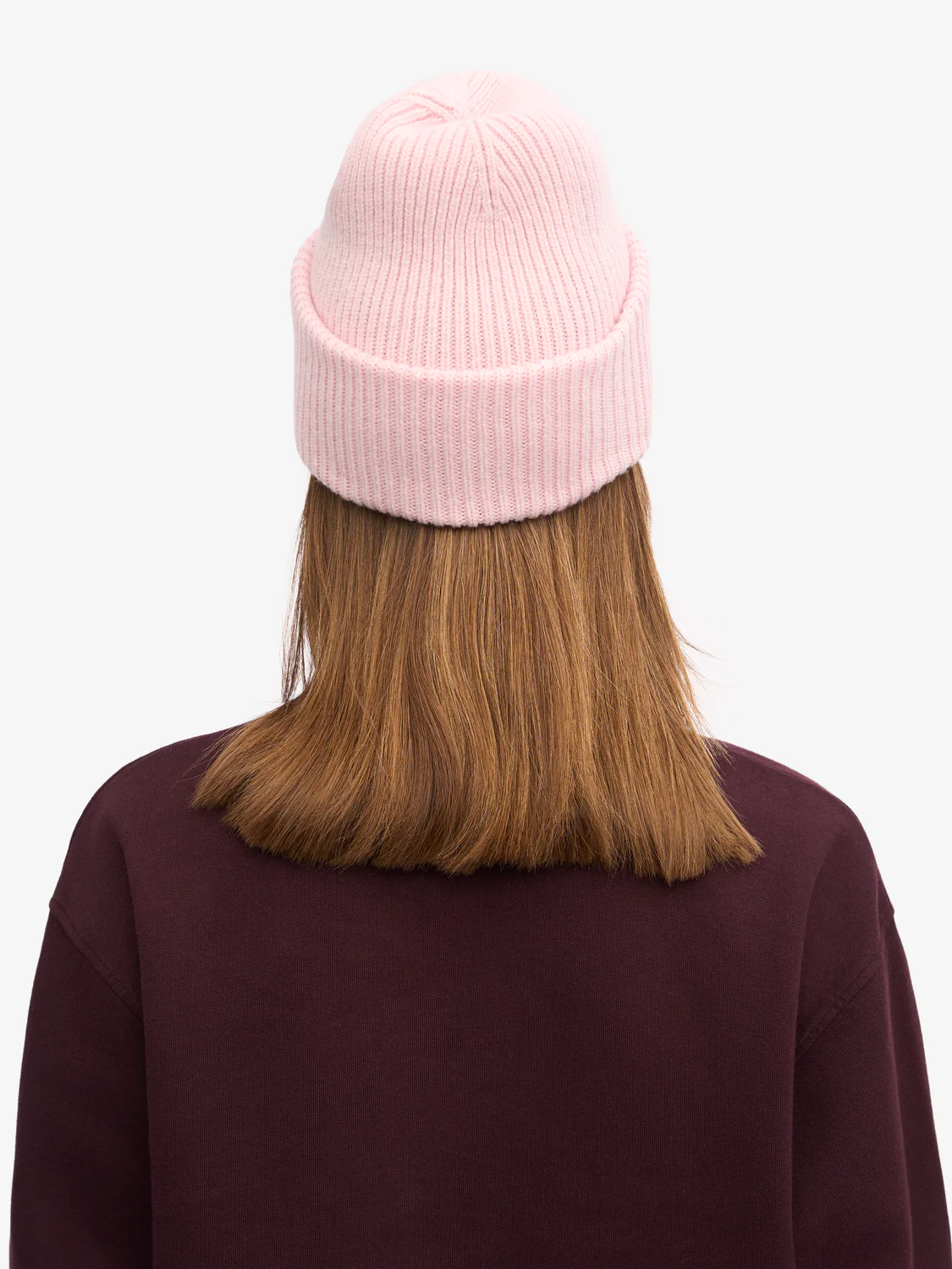 COLORFUL STANDARD Merino Wool Hat - Faded Pink