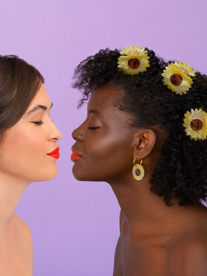 CouCou Suzette Sunflower Hair Claw - SPANGE