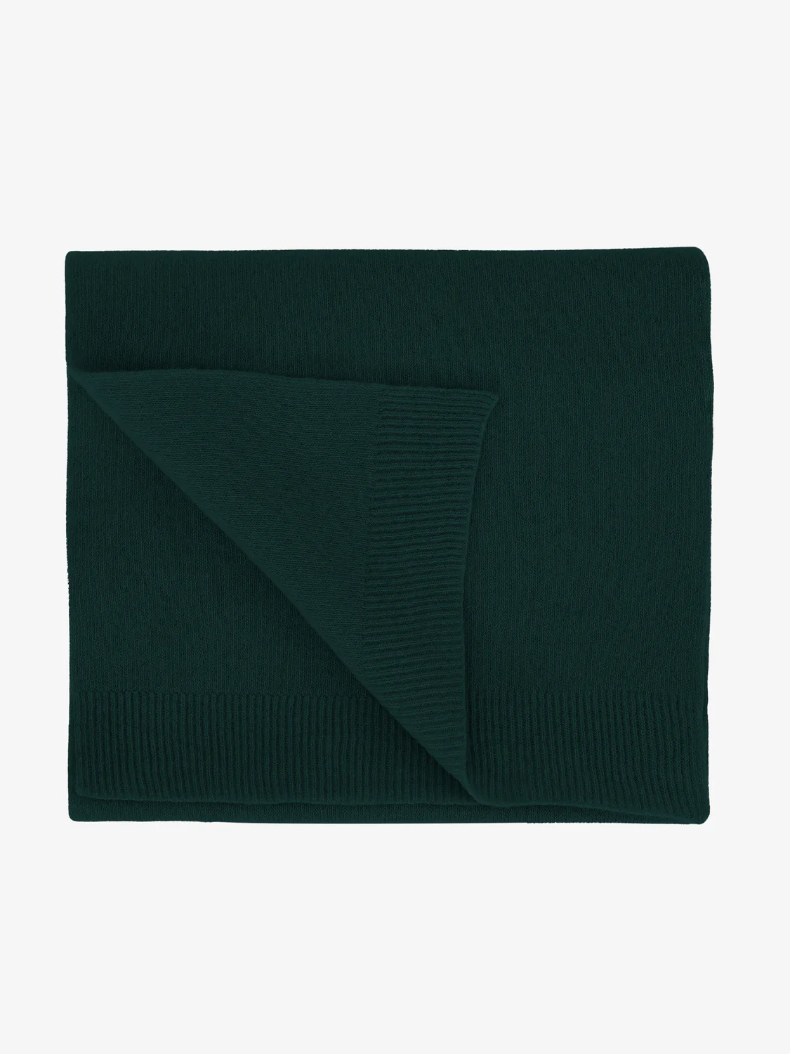 COLORFUL STANDARD Merino Wool Scarf - Emerald Green