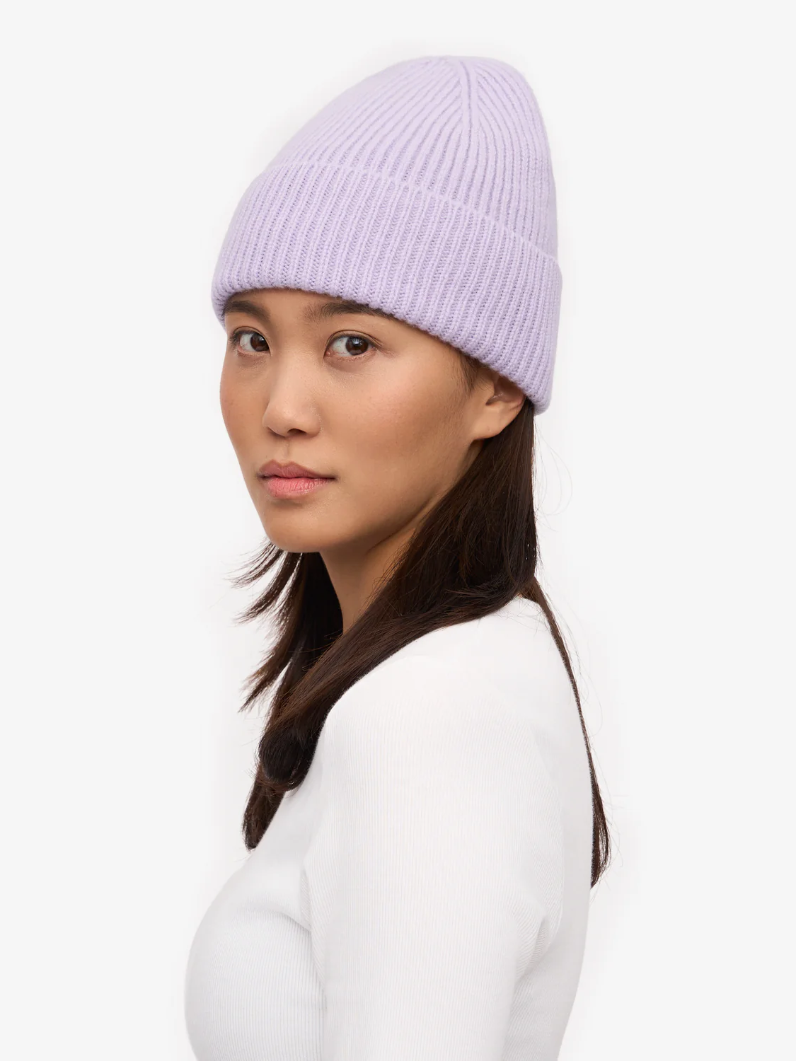 COLORFUL STANDARD Merino Wool Beanie - Soft Lavender