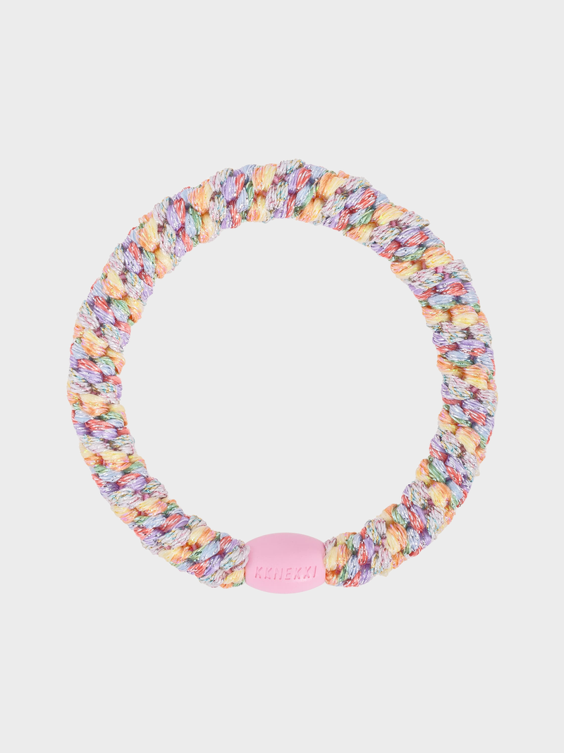 KKNEKKI Hair Tie Glitter - Pastel Circus Glitter - Scrunchie