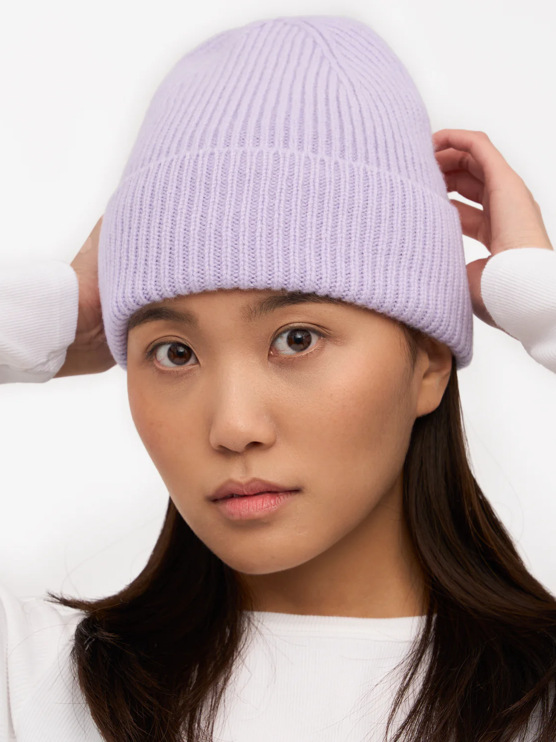 COLORFUL STANDARD Merino Wool Beanie - Soft Lavender
