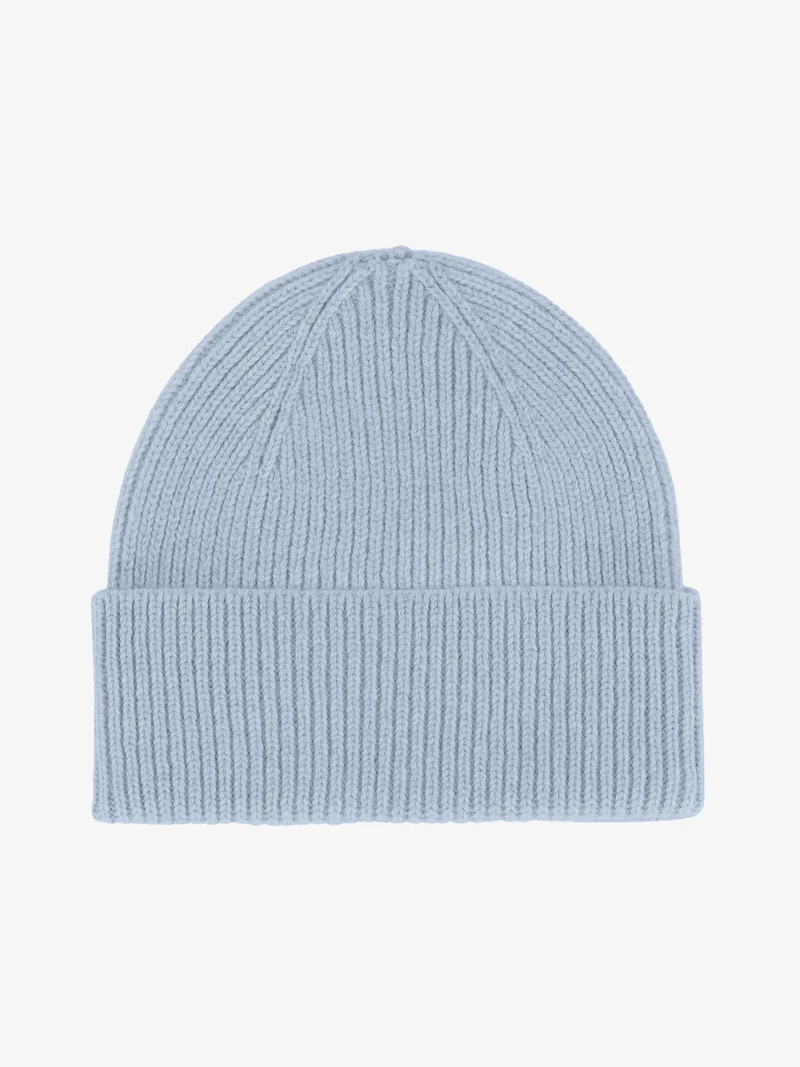 COLORFUL STANDARD Merino Wool Beanie - Polar Blue