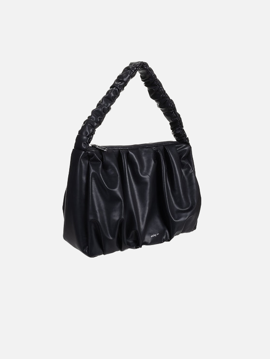 Pleated Hand Bag Club Chic Black - Tasche