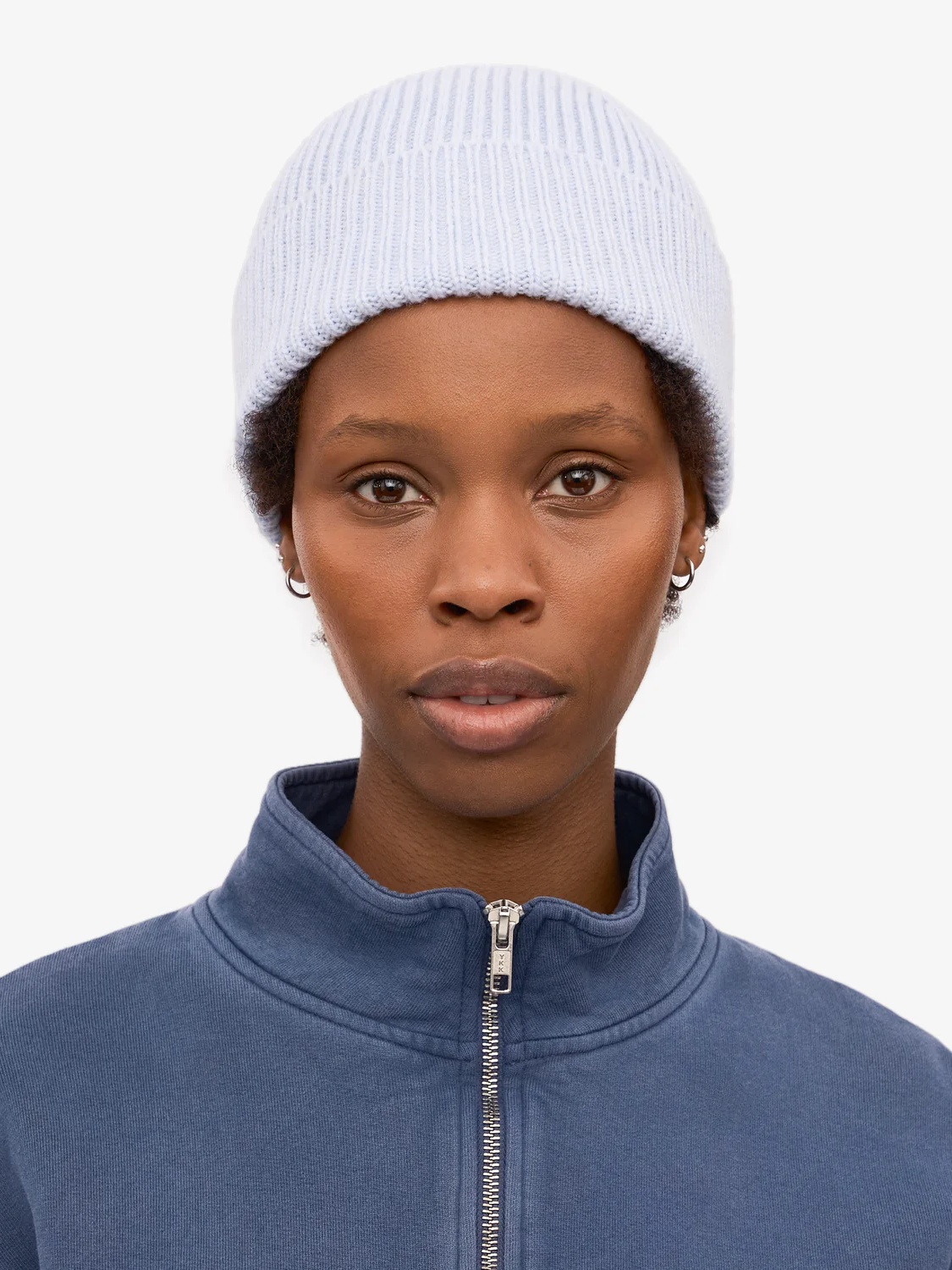 COLORFUL STANDARD Merino Wool Beanie - Polar Blue