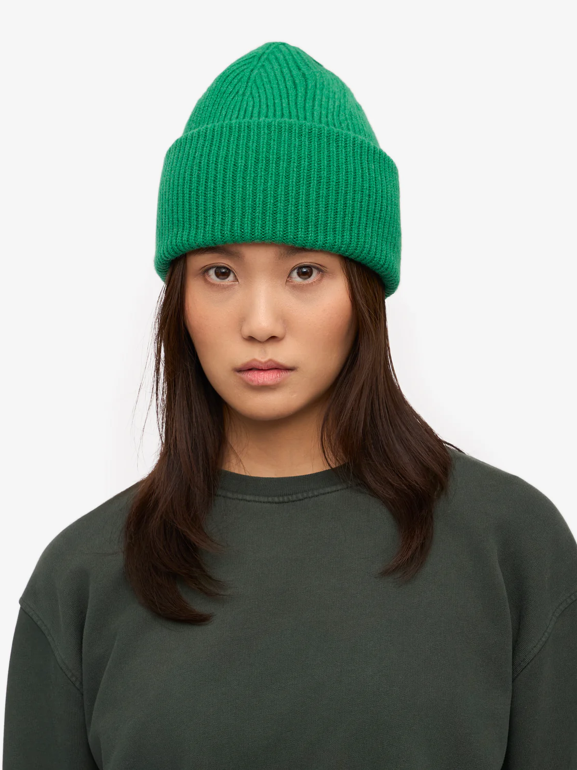 COLORFUL STANDARD Merino Wool Hat - Kelly Green