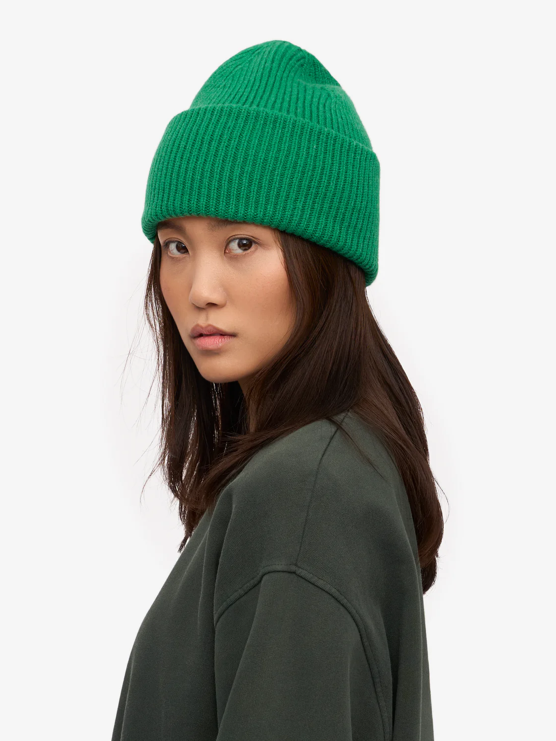COLORFUL STANDARD Merino Wool Hat - Kelly Green