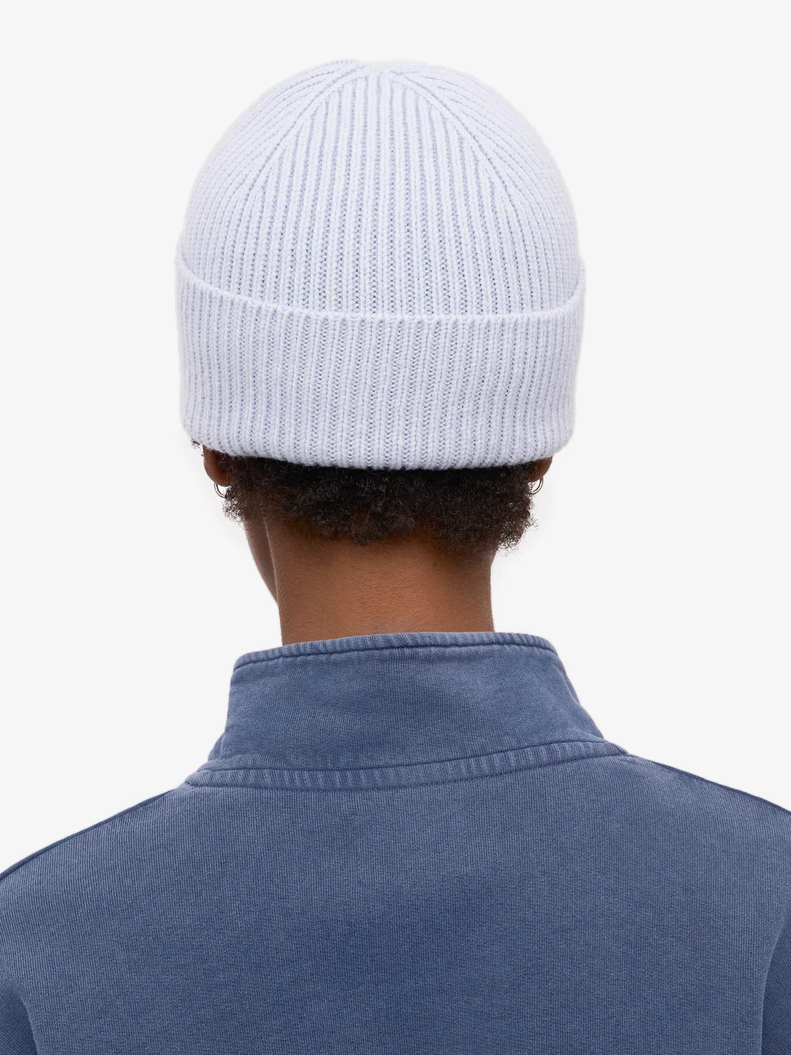 COLORFUL STANDARD Merino Wool Beanie - Polar Blue