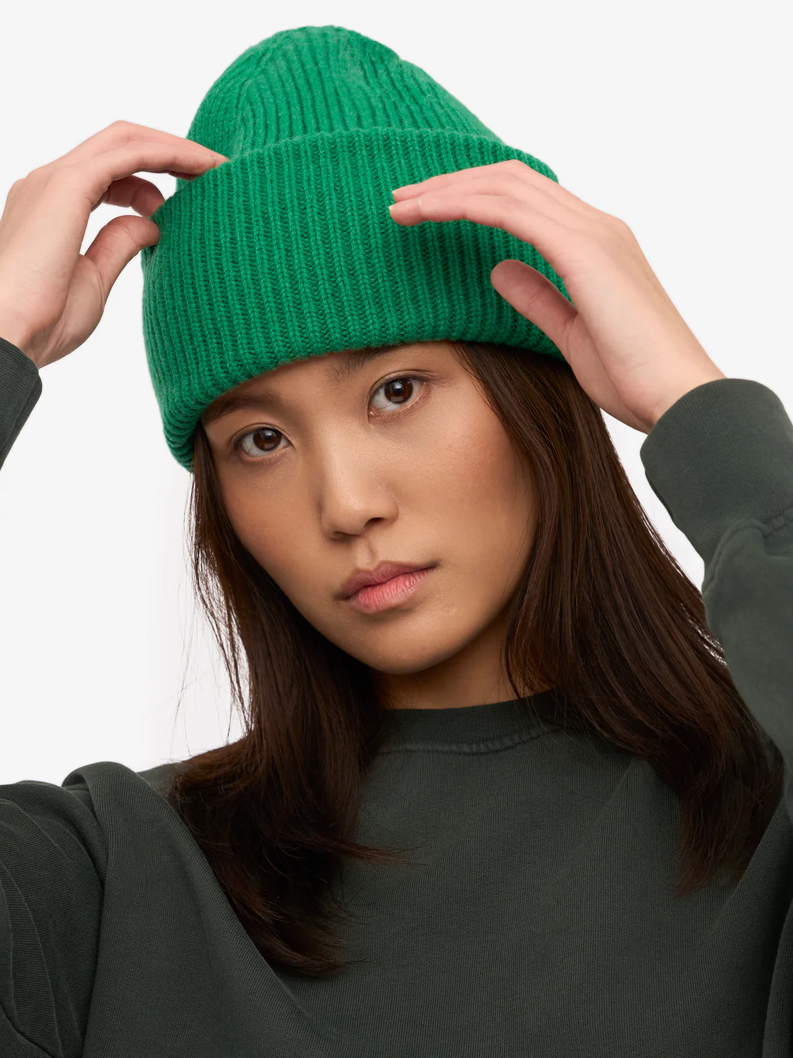 COLORFUL STANDARD Merino Wool Hat - Kelly Green