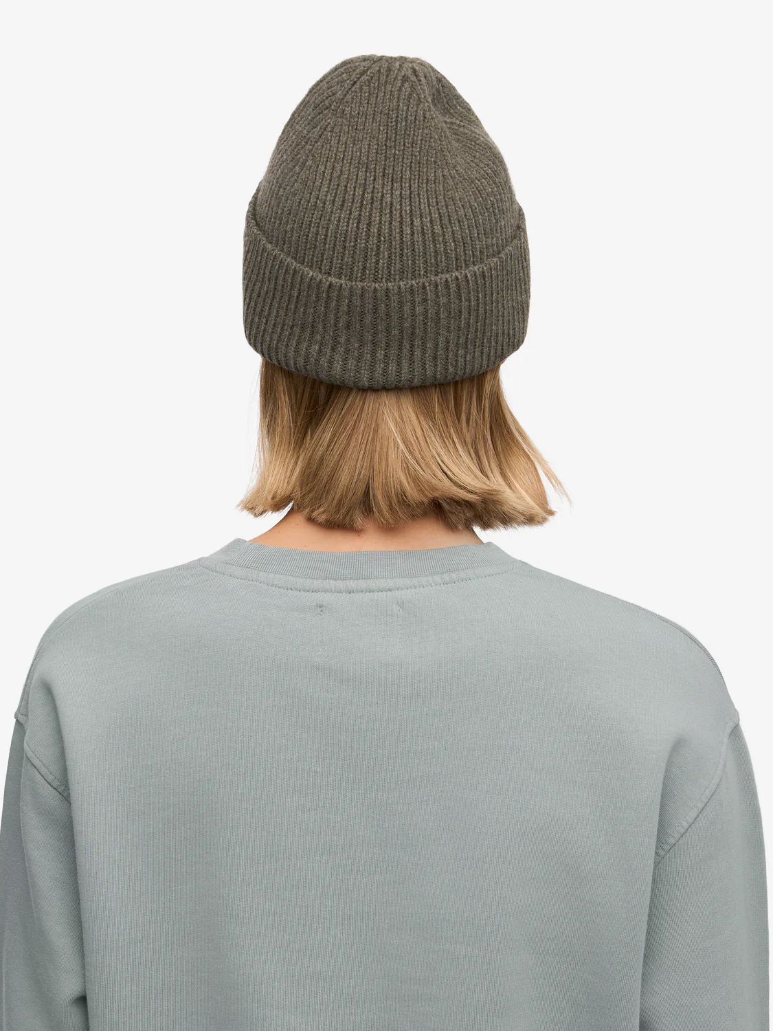 COLORFUL STANDARD Merino Wool Beanie - Dusty Olive