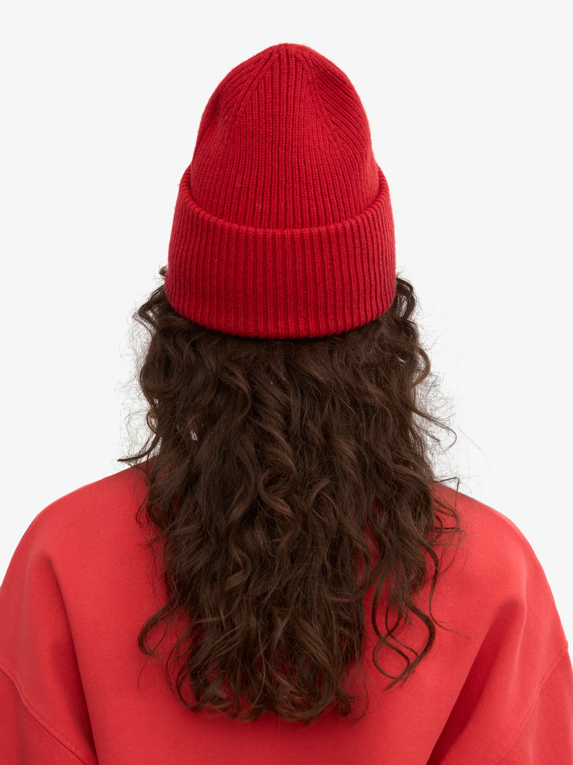 COLORFUL STANDARD Merino Wool Hat - Scarlet Red