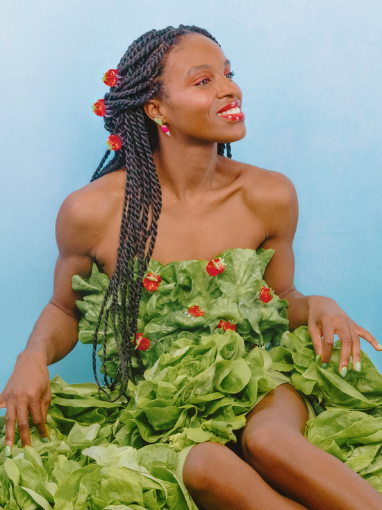 CouCou Suzette Tomato Mini Hair Claw - SPANGE