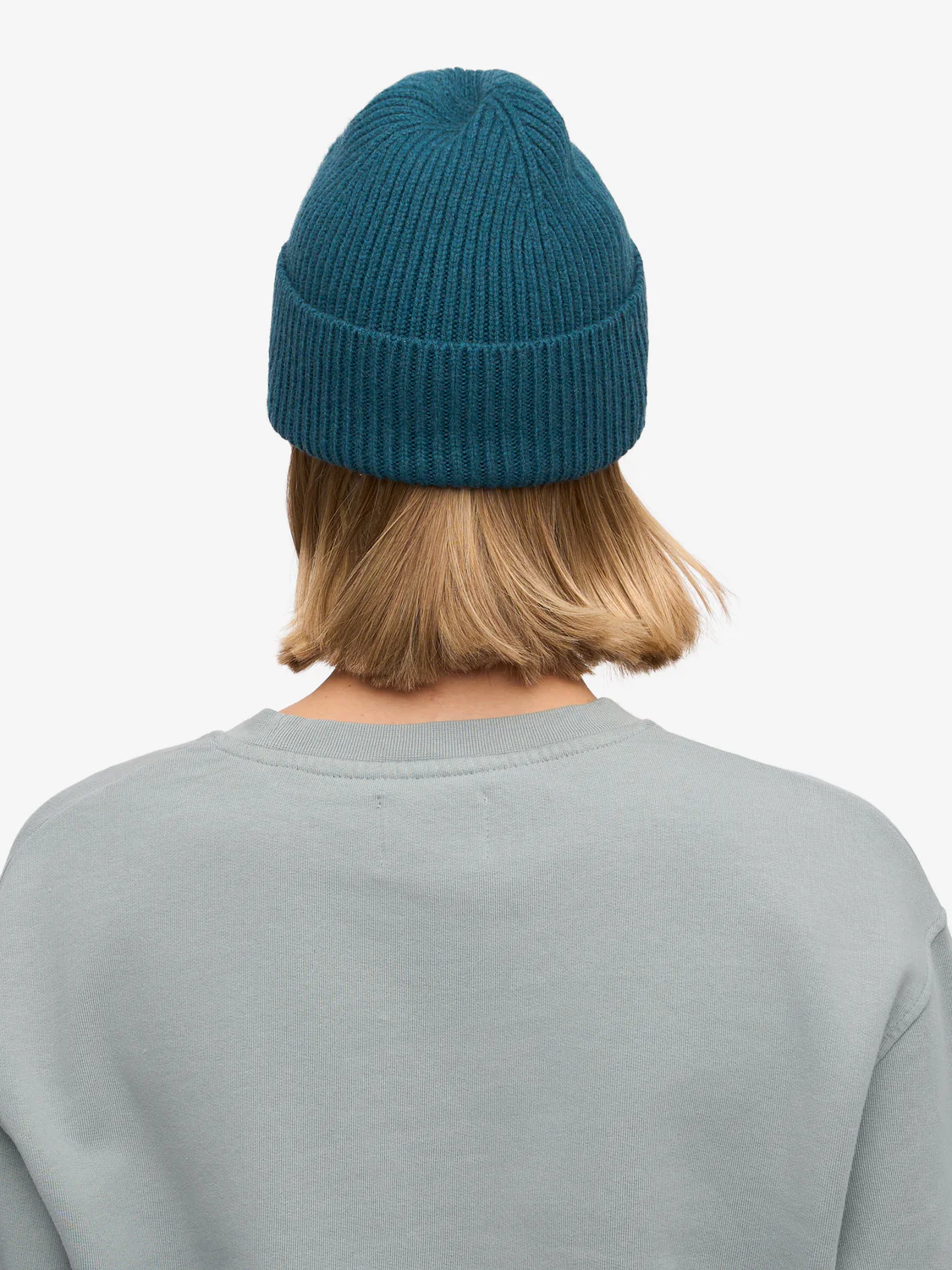 COLORFUL STANDARD Merino Wool Beanie - Ocean Green