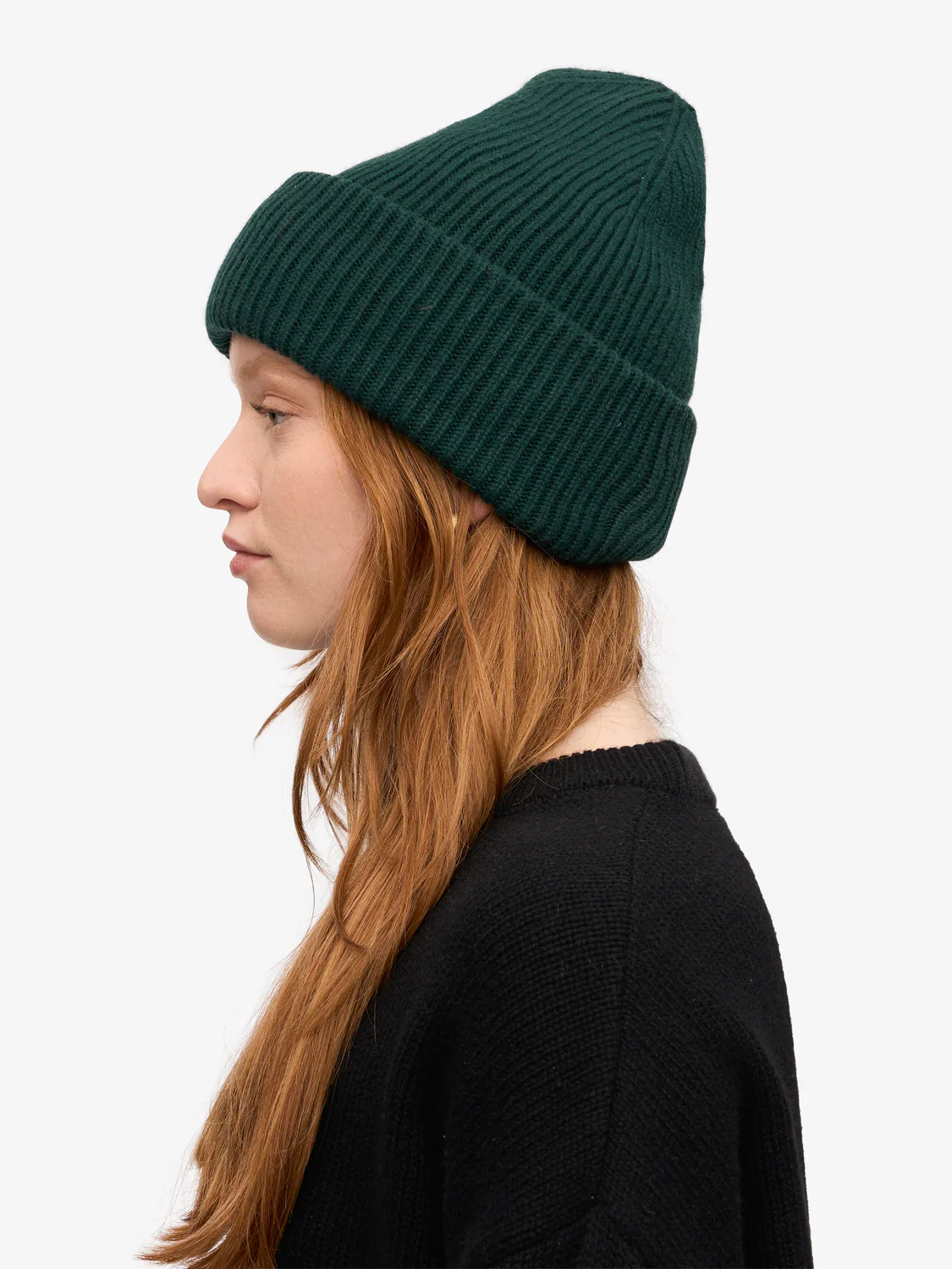COLORFUL STANDARD Merino Wool Hat - Emerald Green
