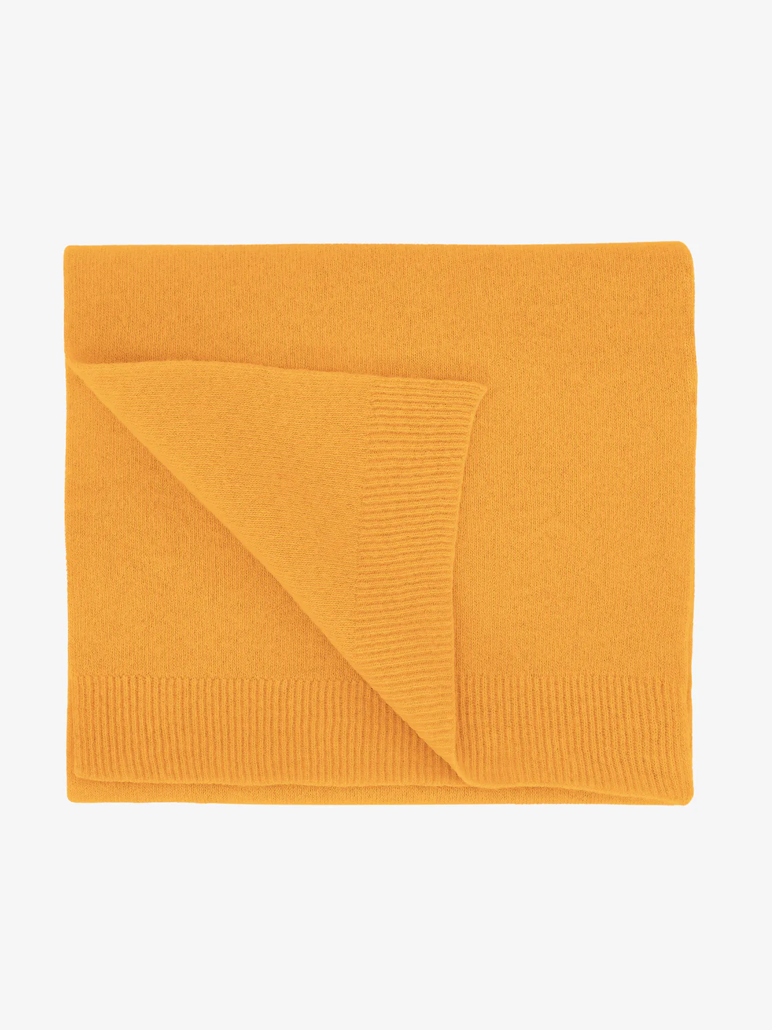 COLORFUL STANDARD Merino Wool Scarf - Burned Yellow