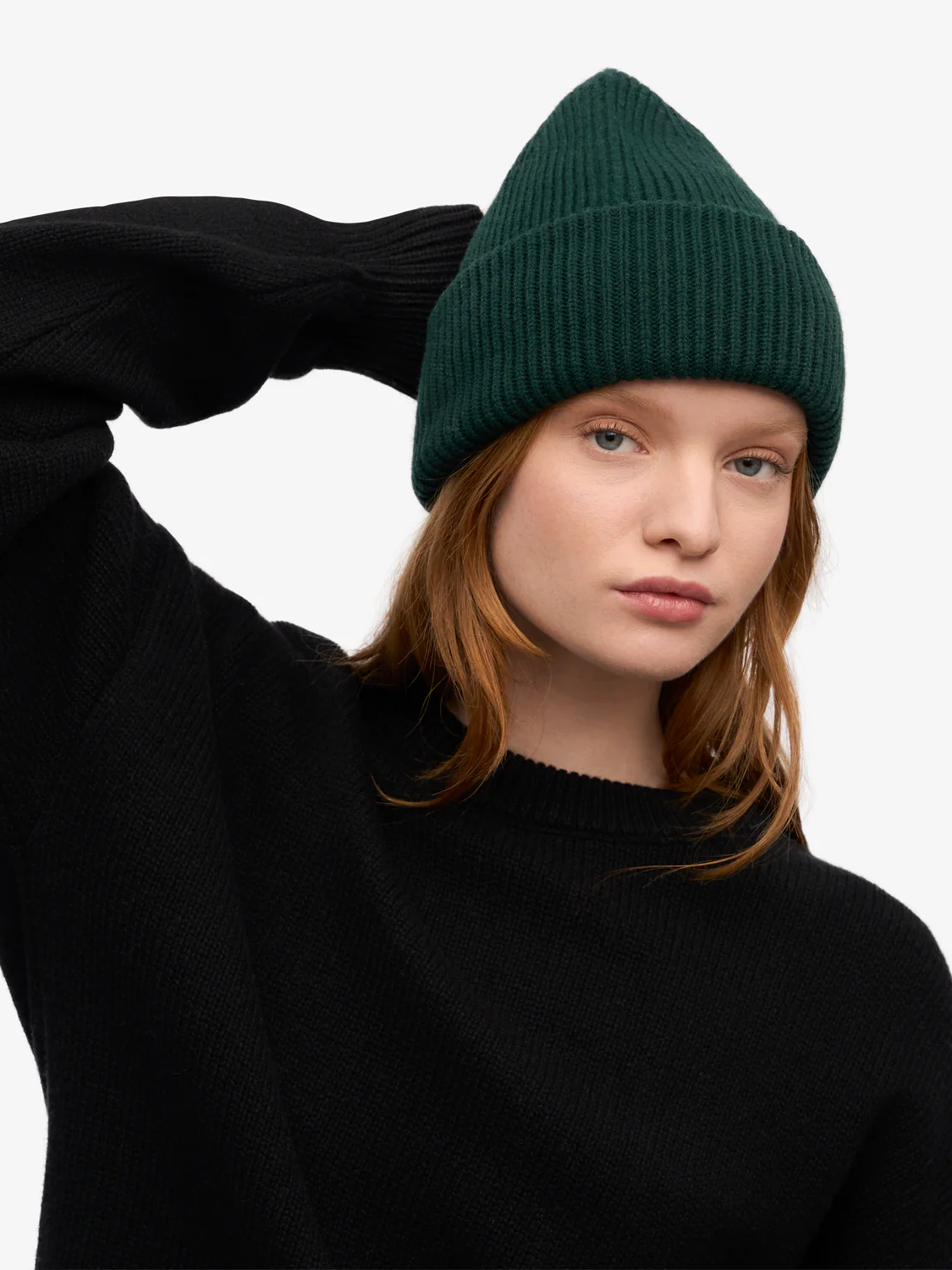 COLORFUL STANDARD Merino Wool Hat - Emerald Green