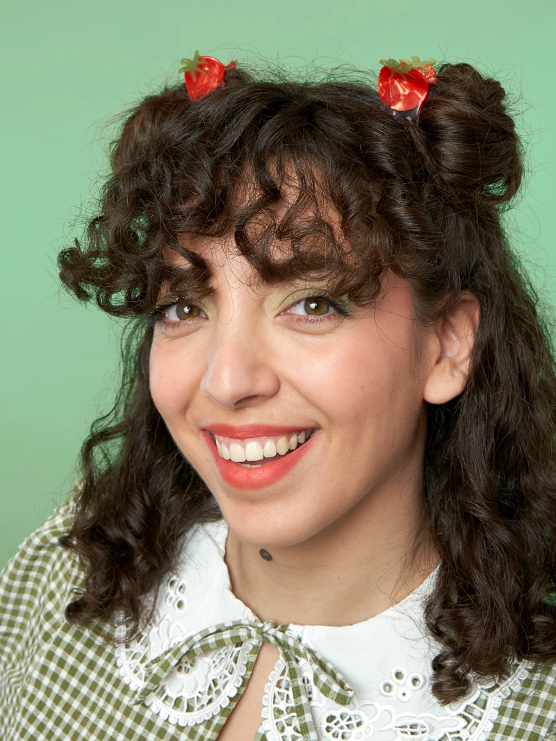 CouCou Suzette Tomato Mini Hair Claw - SPANGE