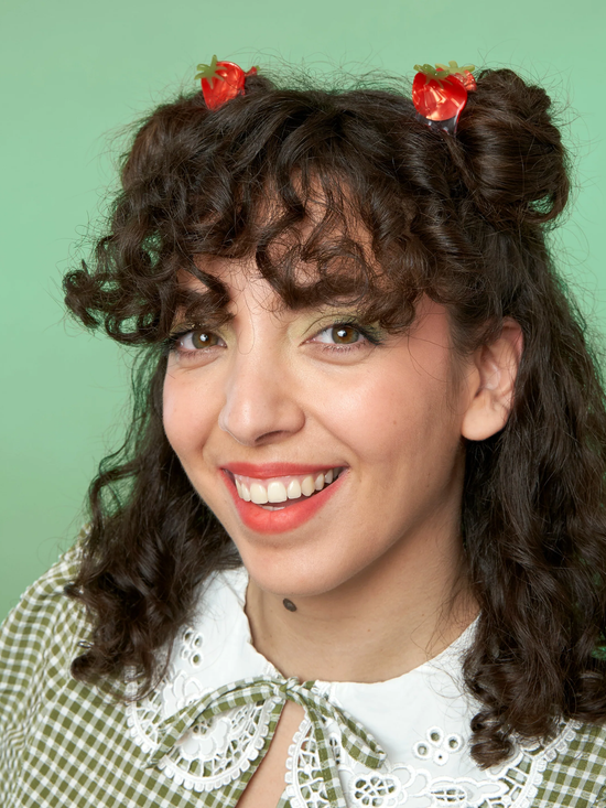 CouCou Suzette Tomato Mini Hair Claw - SPANGE