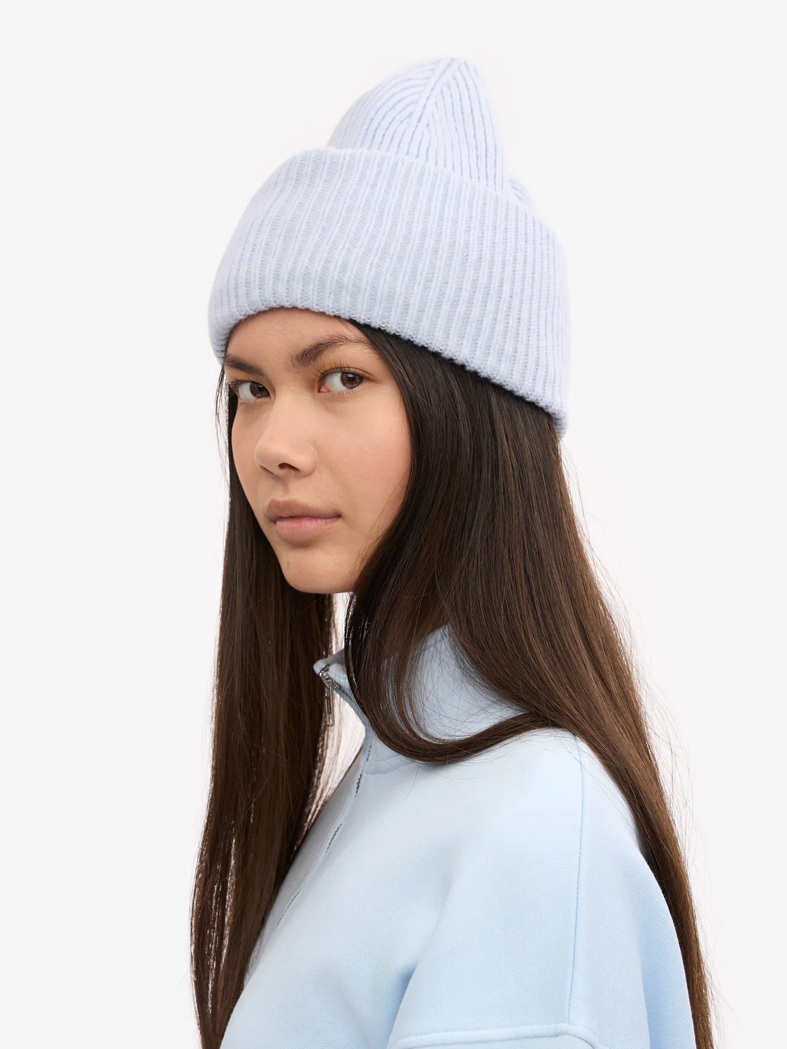 COLORFUL STANDARD Merino Wool Hat - Polar Blue