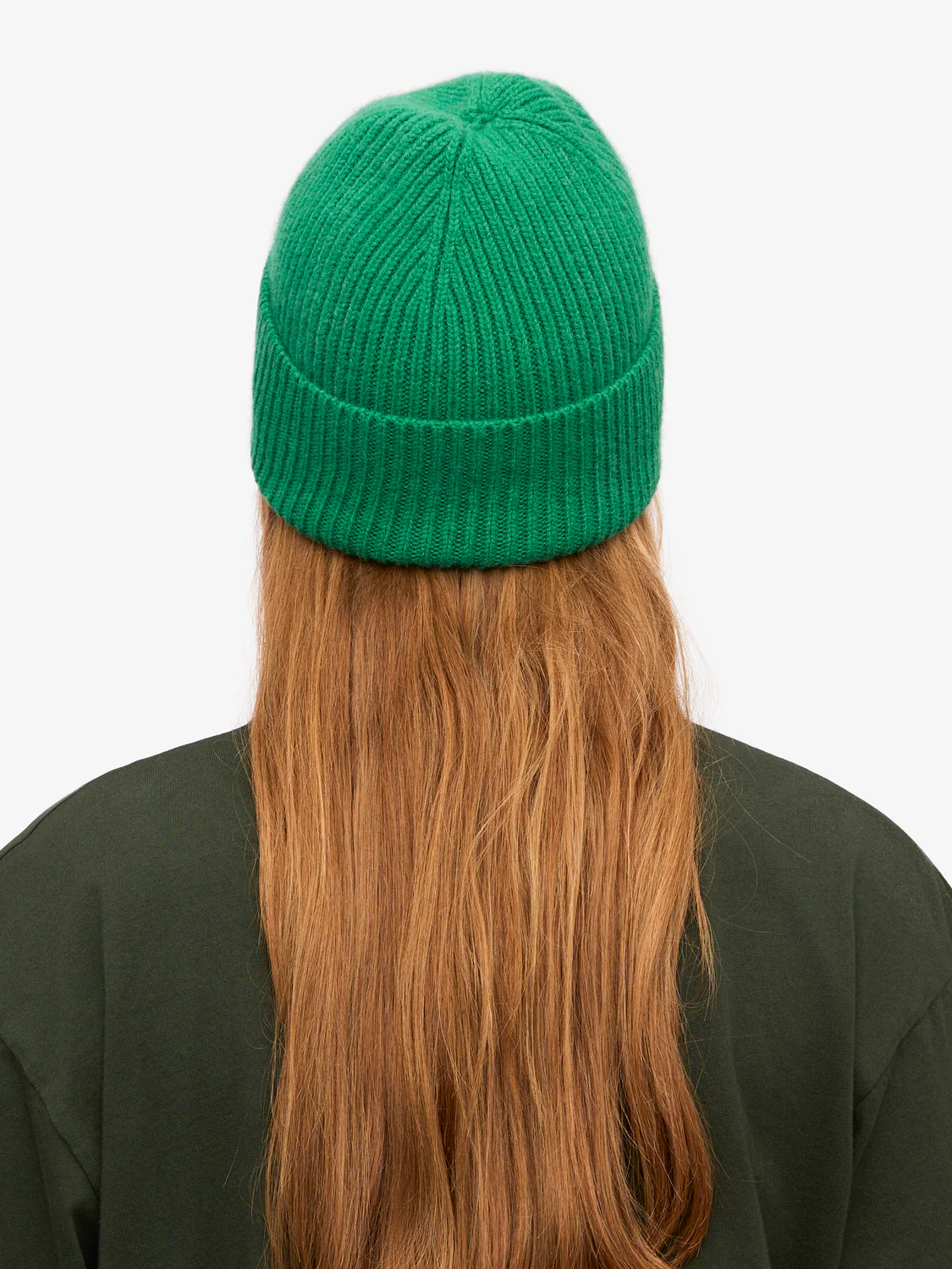 COLORFUL STANDARD Merino Wool Beanie - Kelly Green